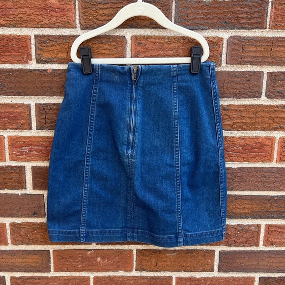 Free People Jean Skirt - Picture 4 of 4